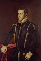 Porträt von Philipp II. (1527-98) von Spanien